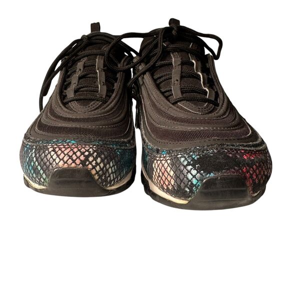 Nike Air Max 97 Rainbow Snake Athletic Sneakers Women Size 11 Colorful Punk - Picture 4 of 7